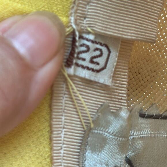 Vintage 60s Marche Brand‎ Light Yellow Cloche Hat with Bow Accent main image 5